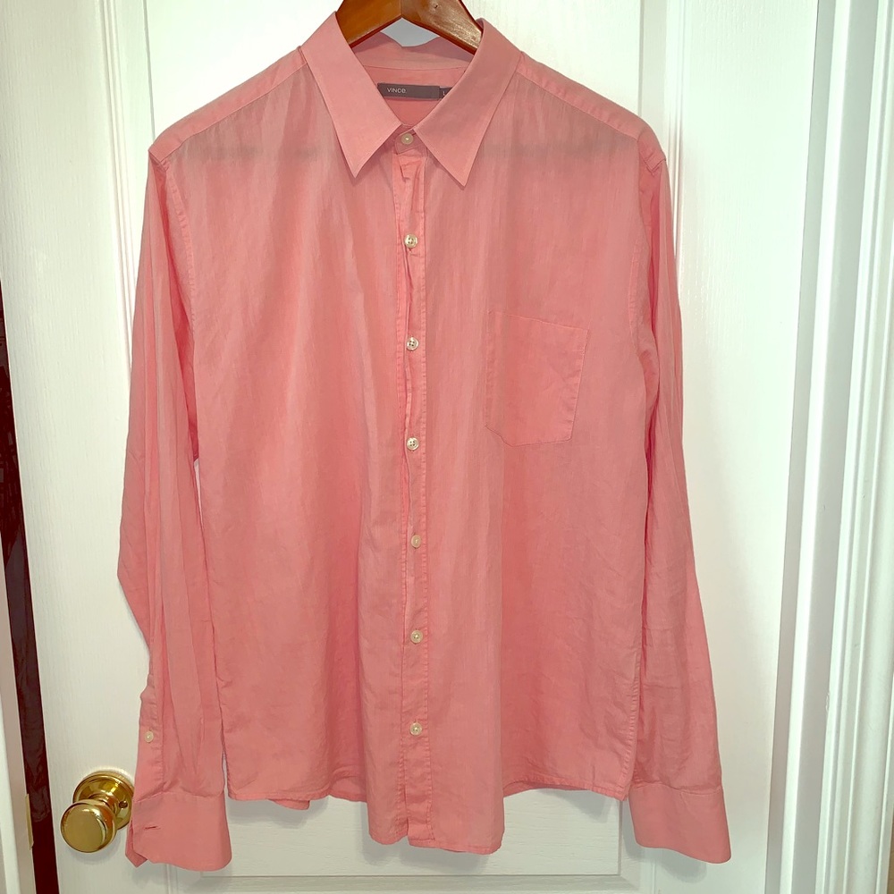 Vince button down shirt